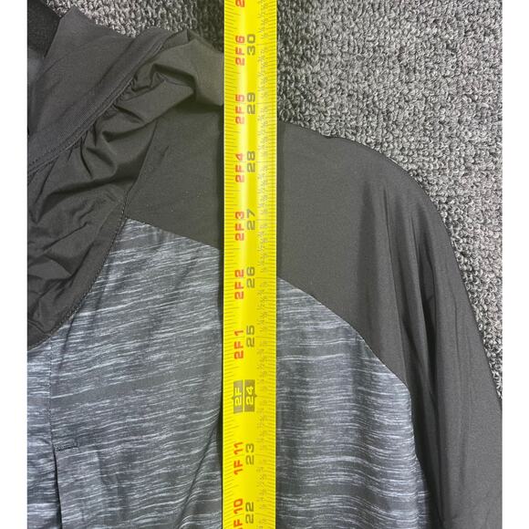 Lululemon Pack It Jacket Mens XL Hooded Windbreaker Hanover Needles Slate Black - Picture 6 of 6